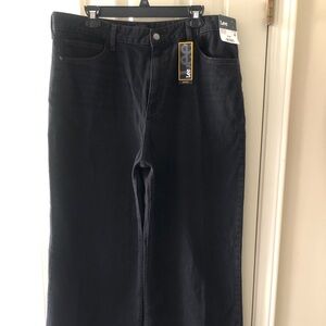 Lee Heritage Wide Leg High Rise Jeans NWT Size 18